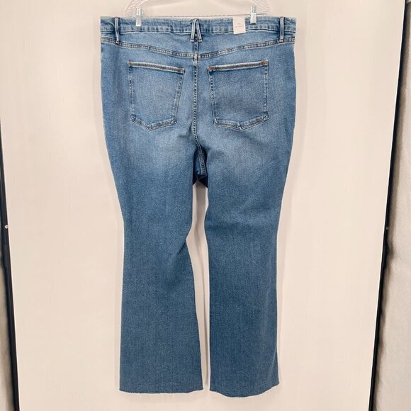 Good American Plus Women's Wide Leg Jeans NWT Size 24 - Picture 2 of 8